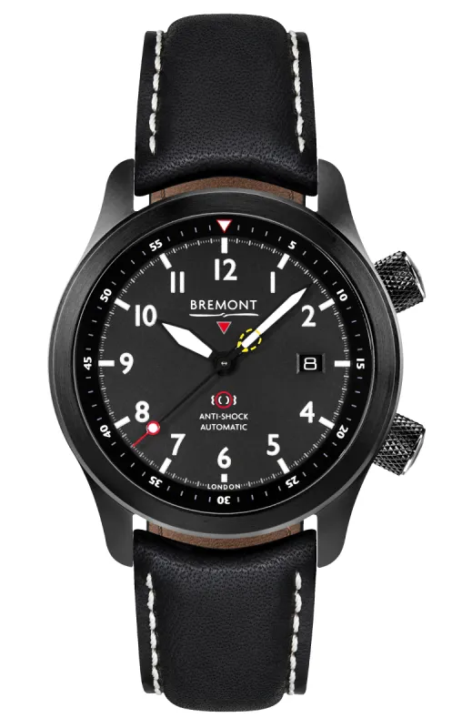 MBII Custom DLC, Black Dial with Dark Blue Barrel & Open Case Back sold by Bremont