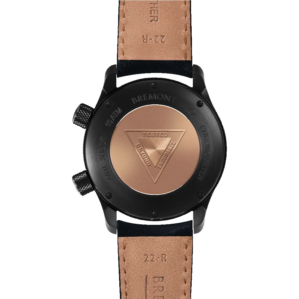 MBII Custom DLC, Black Dial with Jet Barrel & Closed Case Back sold by Bremont product image thumbnail 3