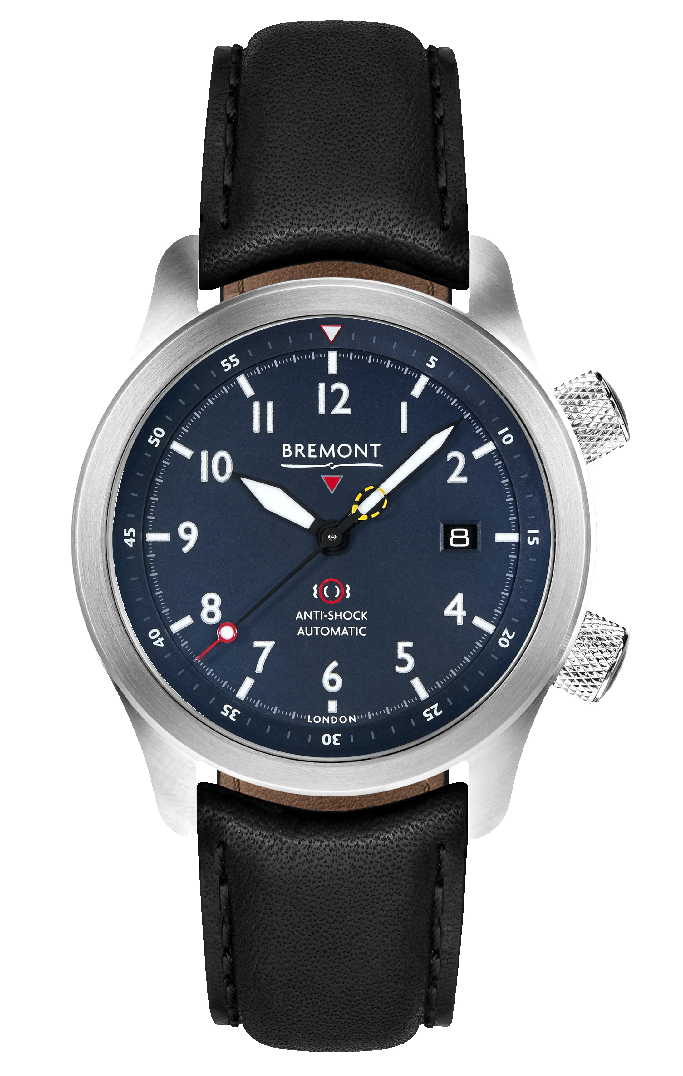 MBII Custom Stainless Steel, Blue Dial with Dark Blue Barrel & Closed Case Back sold by Bremont product image thumbnail 4