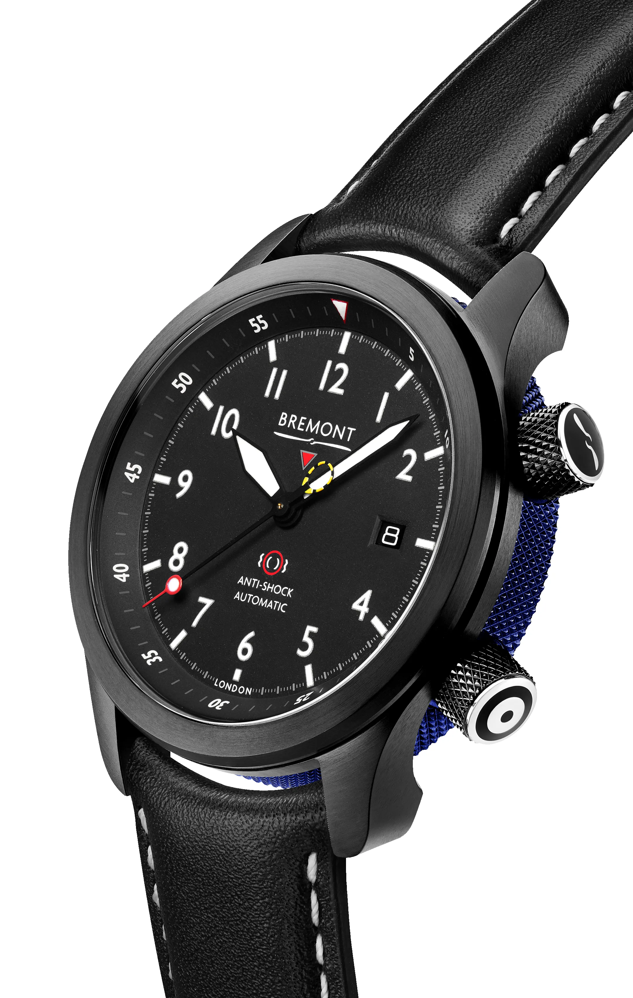 MBII Custom DLC, Black Dial with Dark Blue Barrel & Closed Case Back sold by Bremont product image thumbnail 2