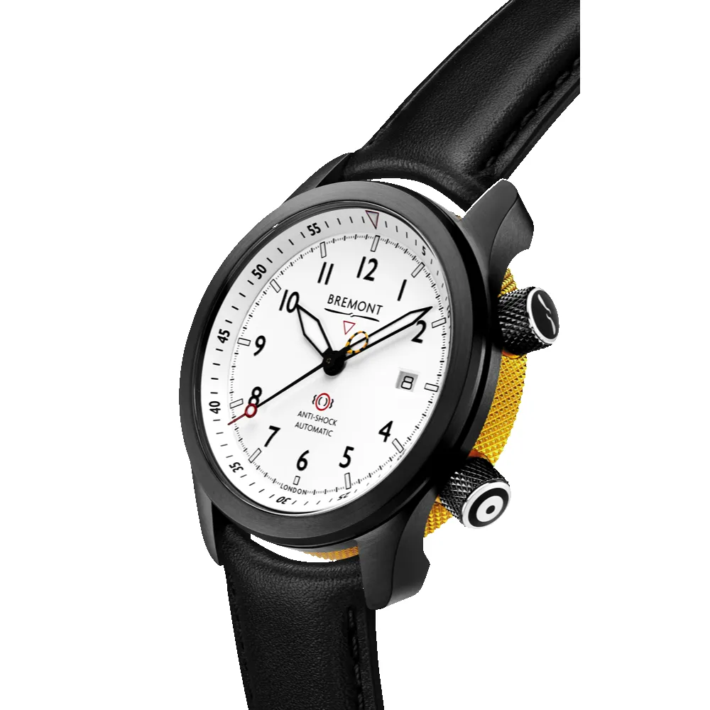 MBII Custom DLC, White Dial with Yellow Barrel & Closed Case Back sold by Bremont product image thumbnail 5