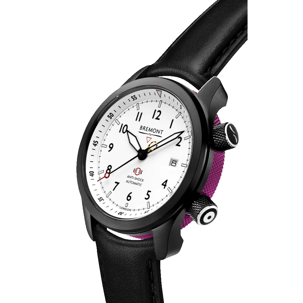 MBII Custom DLC, White Dial with Purple Barrel & Open Case Back sold by Bremont product image thumbnail 5