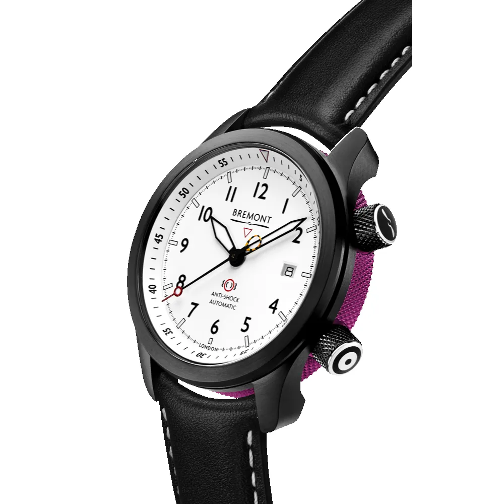 MBII Custom DLC, White Dial with Purple Barrel & Open Case Back sold by Bremont product image thumbnail 2