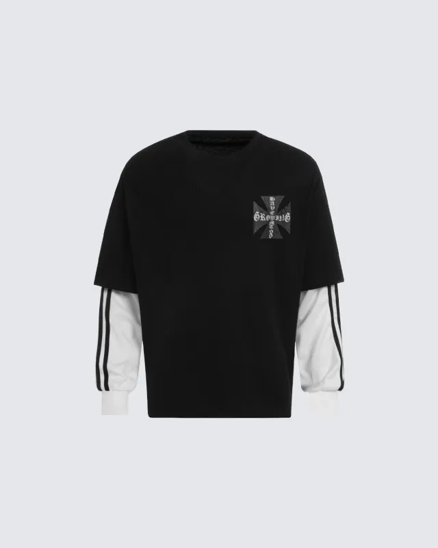 New Street Style Layered Long Sleeve Top sold by KIIKIO