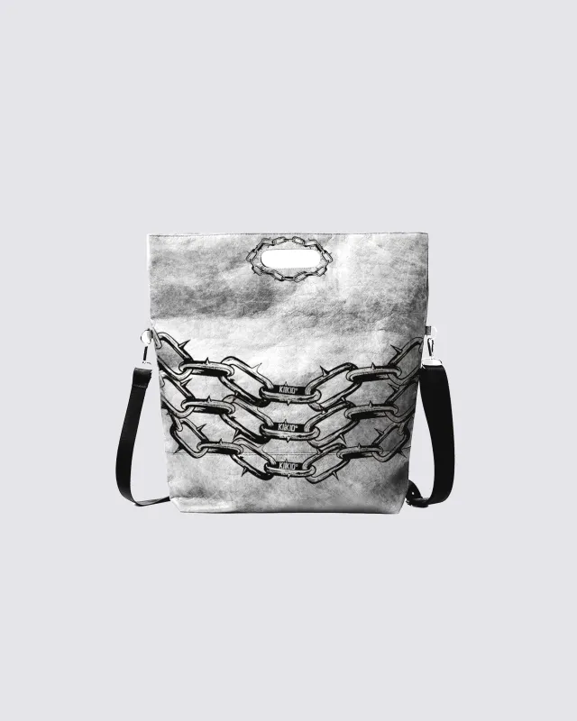 KIIKIO "Thorn Chain" Industrial Hardcore Tote made by KIIKIO