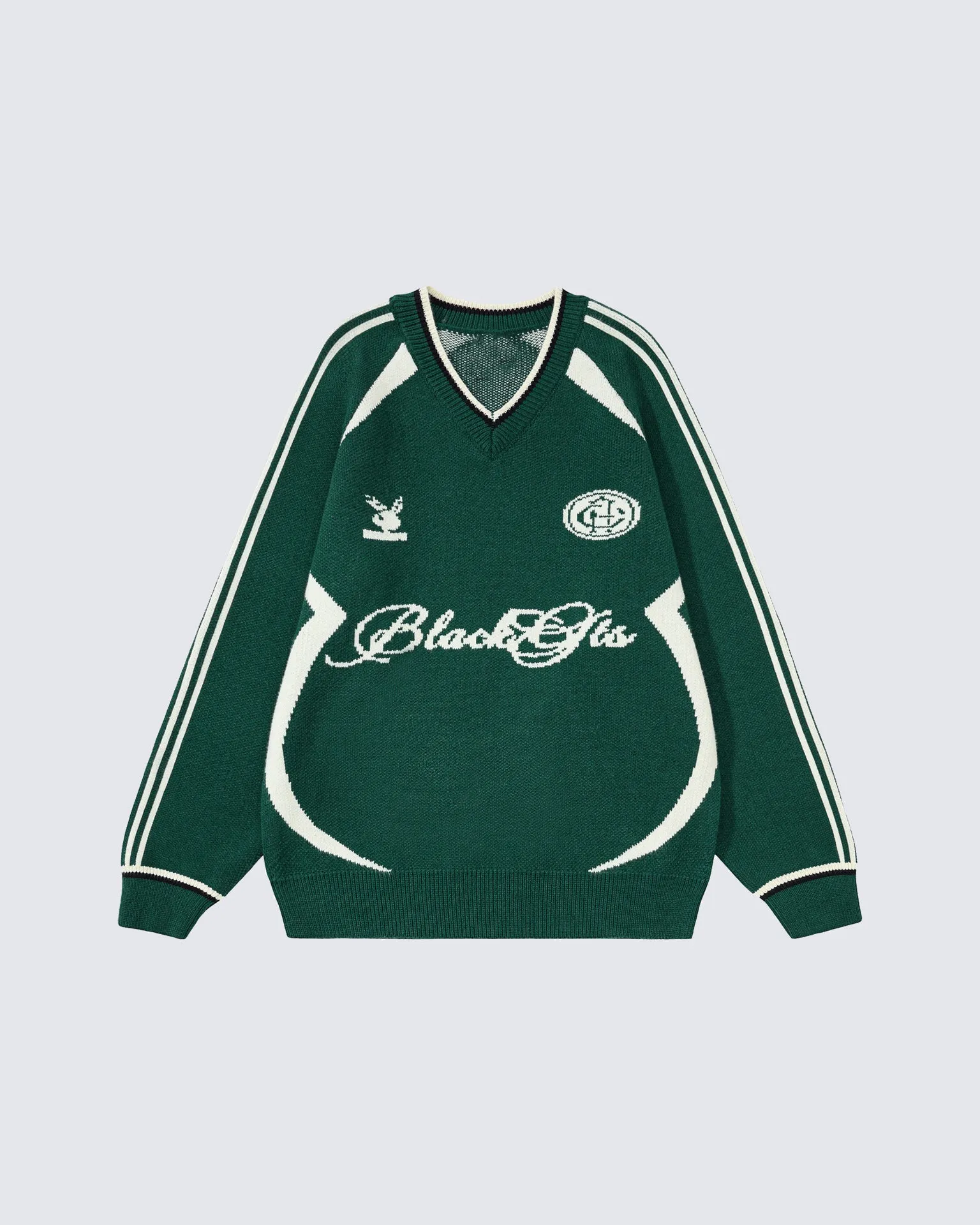 Winter New Knit V-Neck Sweater sold by KIIKIO product image thumbnail 2