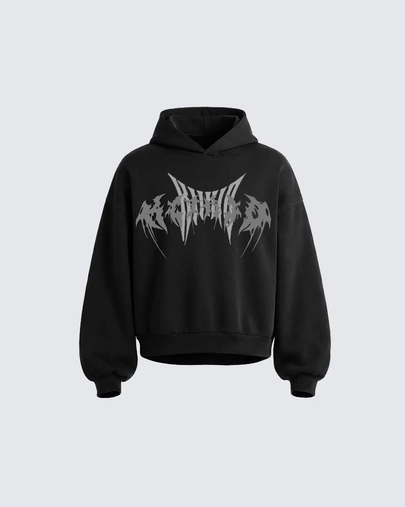 KIIKIO Boxy Fit 350G American Street Hoodie sold by KIIKIO product image thumbnail 5