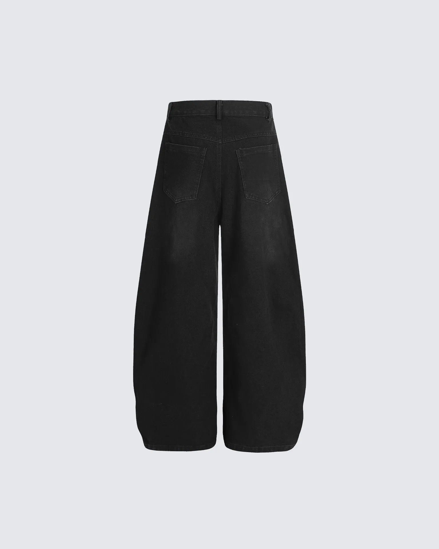 Striped Panel Wide-Leg Denim Pants sold by KIIKIO product image thumbnail 5