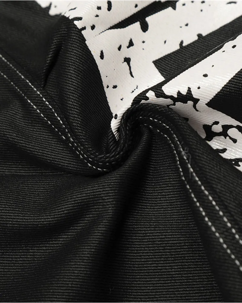 Bold Letter Print Wide-Leg Pants sold by KIIKIO product image thumbnail 5