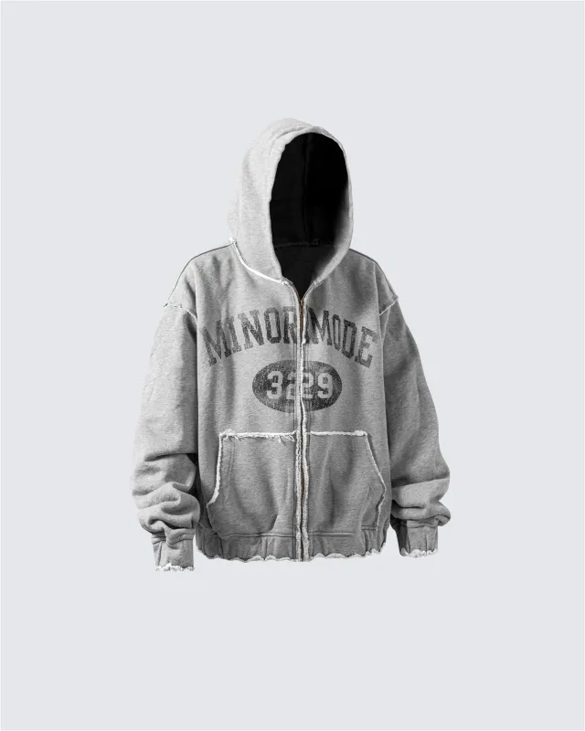 Vintage Graphic Zip-Up Hoodie sold by KIIKIO