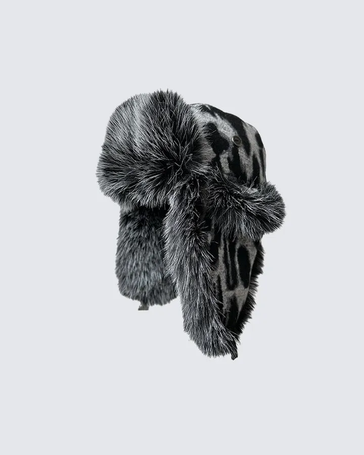 Winter New Leopard Print Trapper Hat sold by KIIKIO