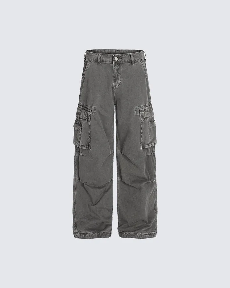 American High Street Style Cargo Pants sold by KIIKIO