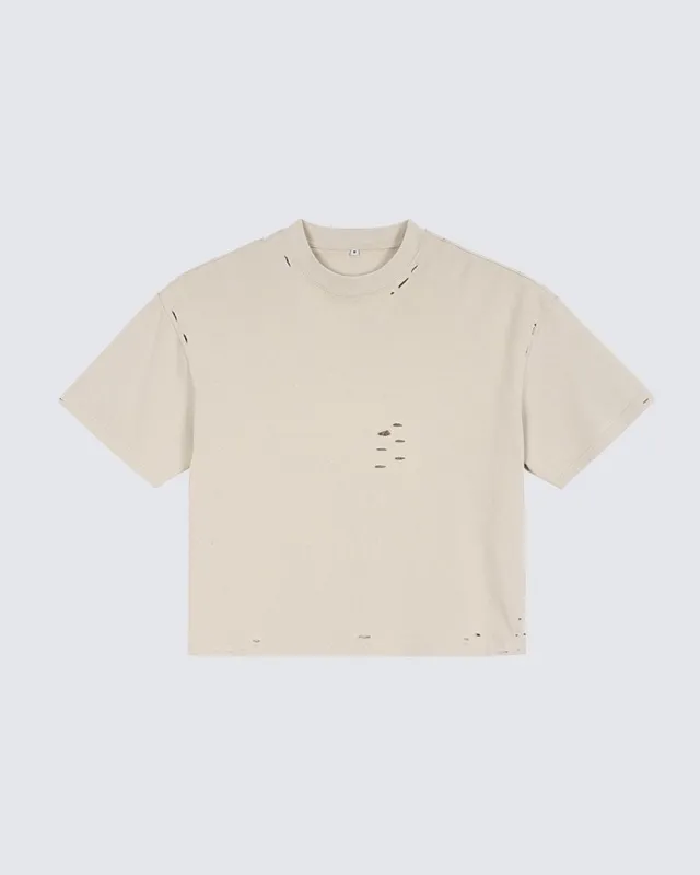 Street Fashion Short Boxy Tee sold by KIIKIO