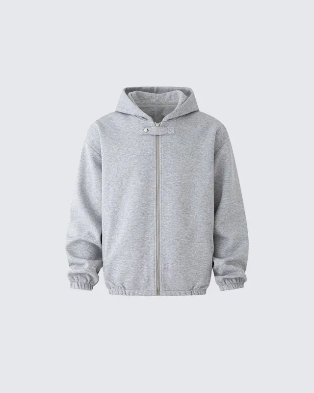 American Simple Loose Fit Hooded Sweatshirt sold by KIIKIO