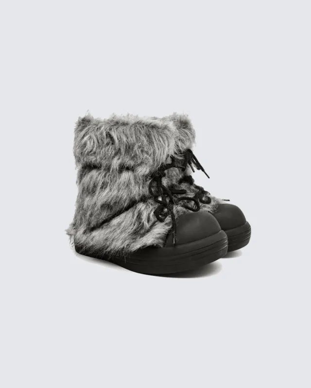 Millennial Style Iceland Faux Fur Snow Boots sold by KIIKIO