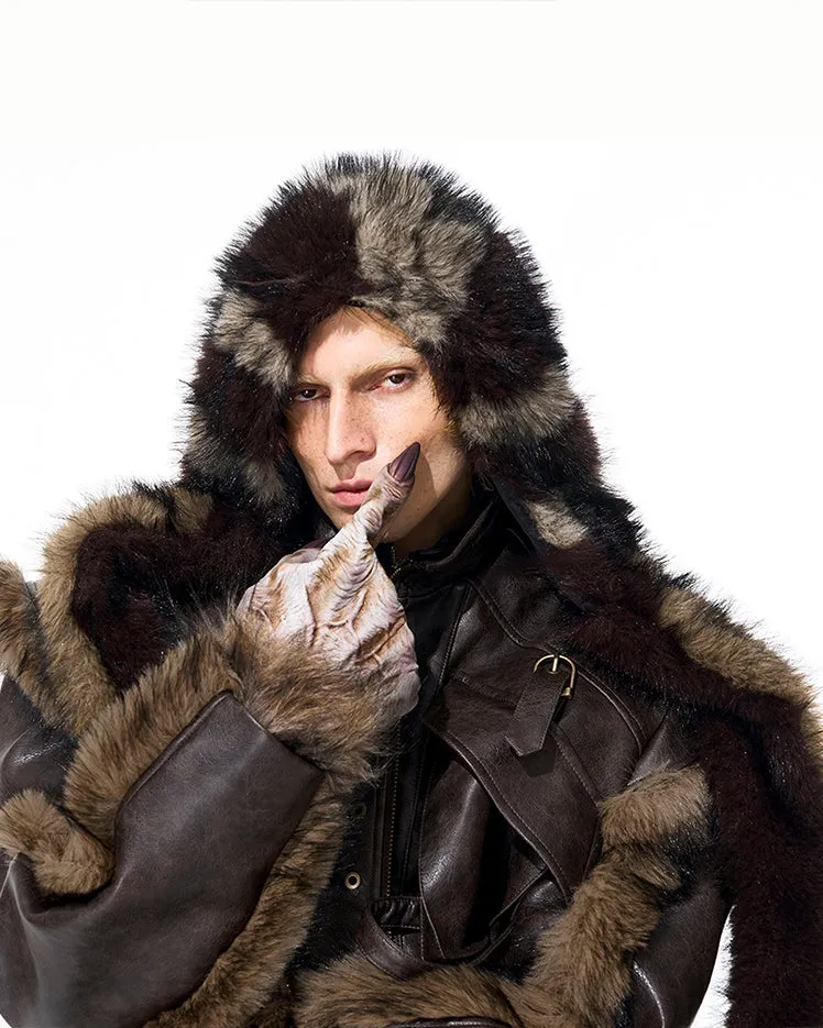 Faux Mink Fur Warm Trapper Hat sold by KIIKIO product image thumbnail 2