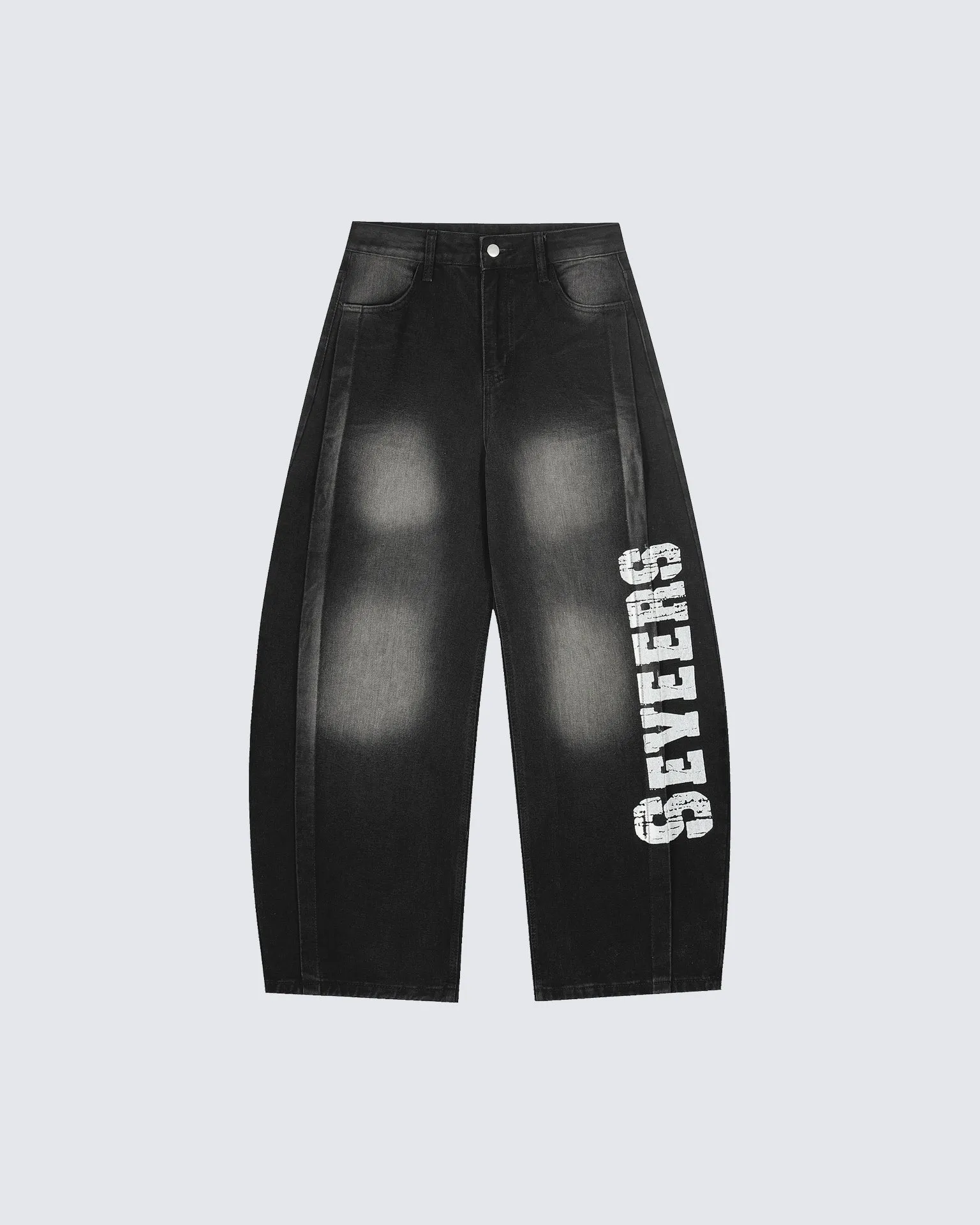 Street Dance Curved Blade Jeans sold by KIIKIO