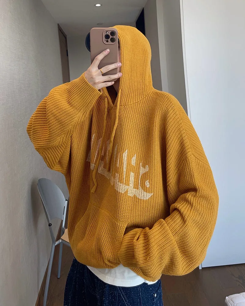 Vintage Relaxed Knit Hoodie sold by KIIKIO product image thumbnail 2