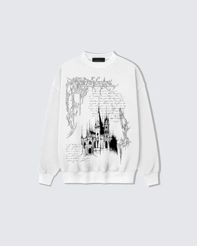 Gothic Castle Graphic Sweatshirt sold by KIIKIO
