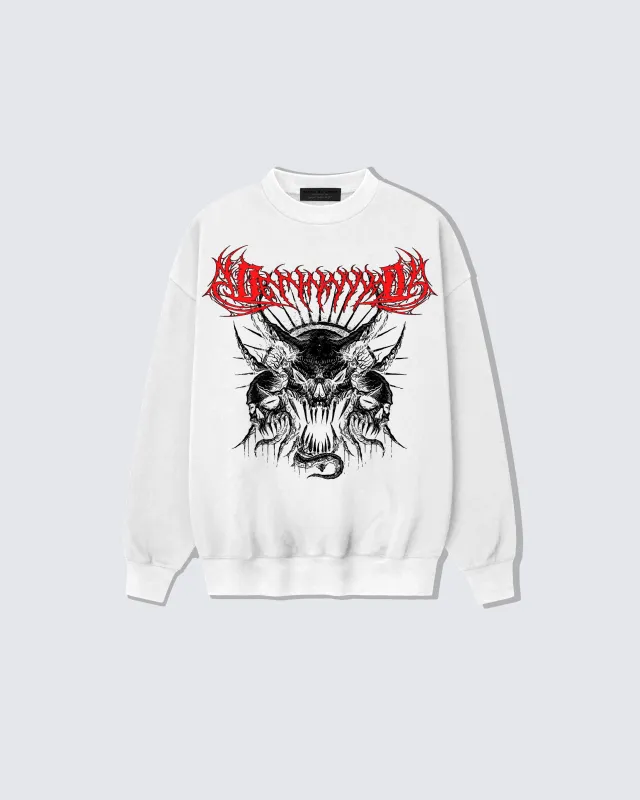 Skull Fury Graphic Sweatshirt sold by KIIKIO