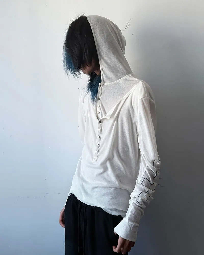 Slim Fit Long Sleeve Pullover with Unique Design sold by KIIKIO product image thumbnail 2