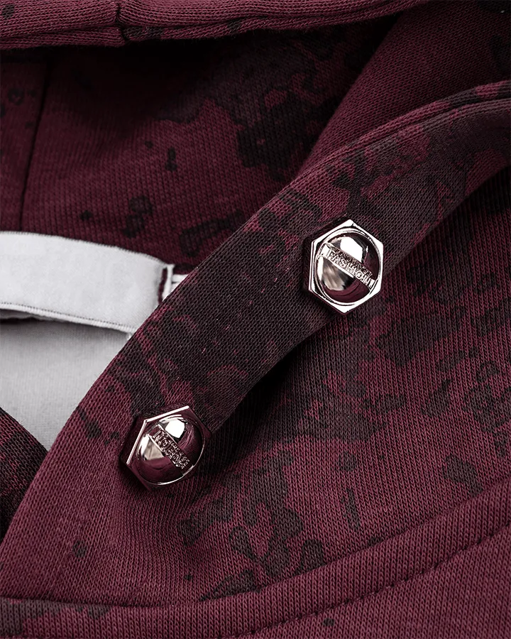 Distressed Washed Hoodie Sweatshirt sold by KIIKIO product image thumbnail 5