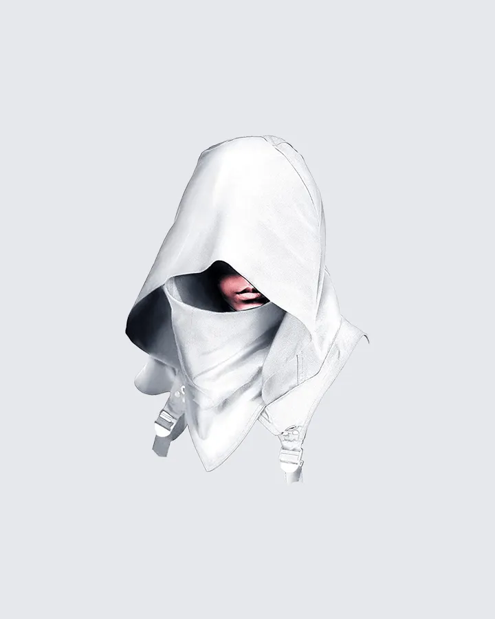 Techwear Detachable Hooded Face Cover Mask sold by KIIKIO product image thumbnail 2