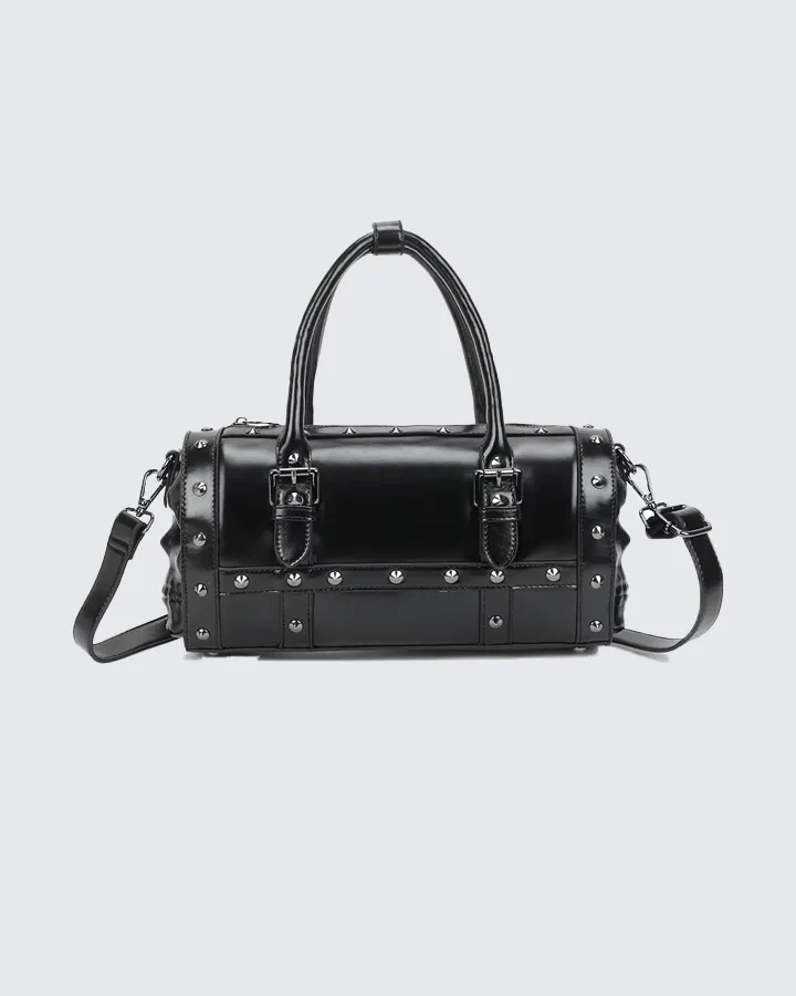 Punk Skull Studded Crossbody Bag sold by KIIKIO