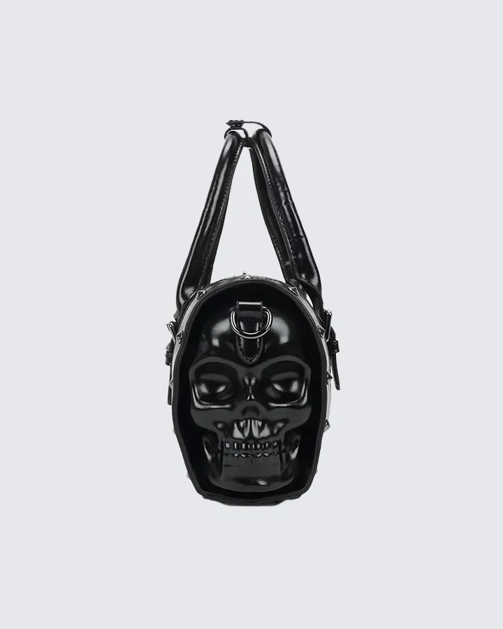 Punk Skull Studded Crossbody Bag sold by KIIKIO product image thumbnail 2