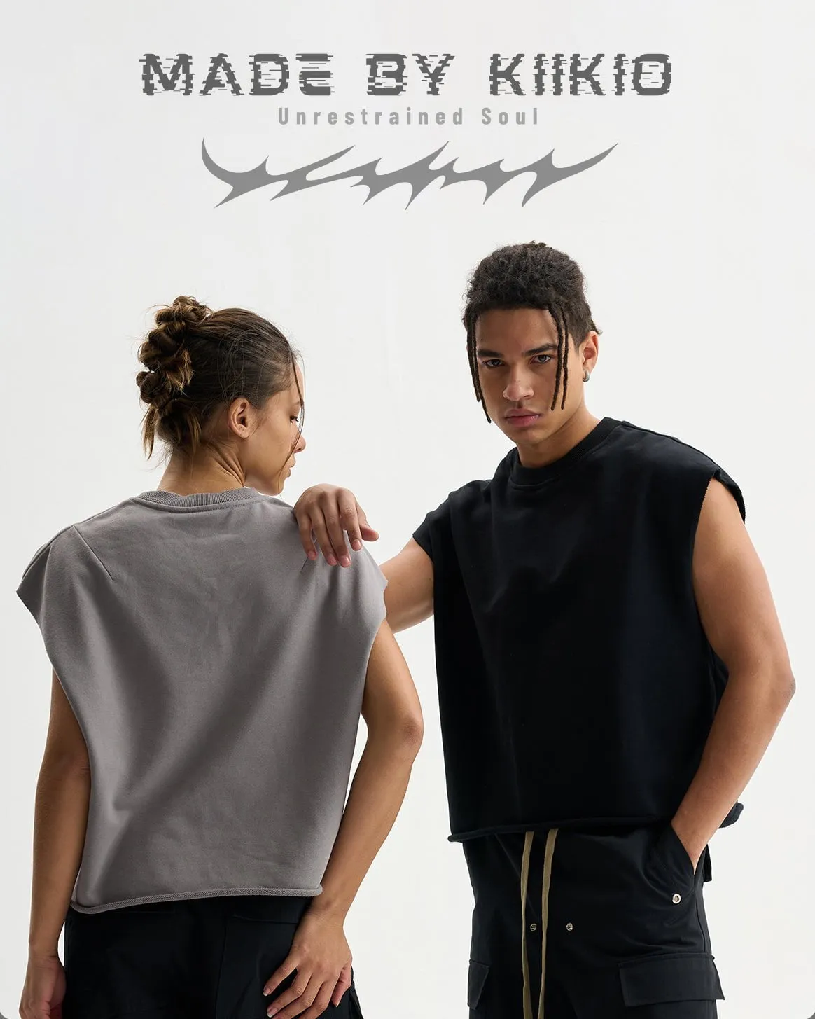 Heavyweight Raw-Edge Tank sold by KIIKIO product image thumbnail 2