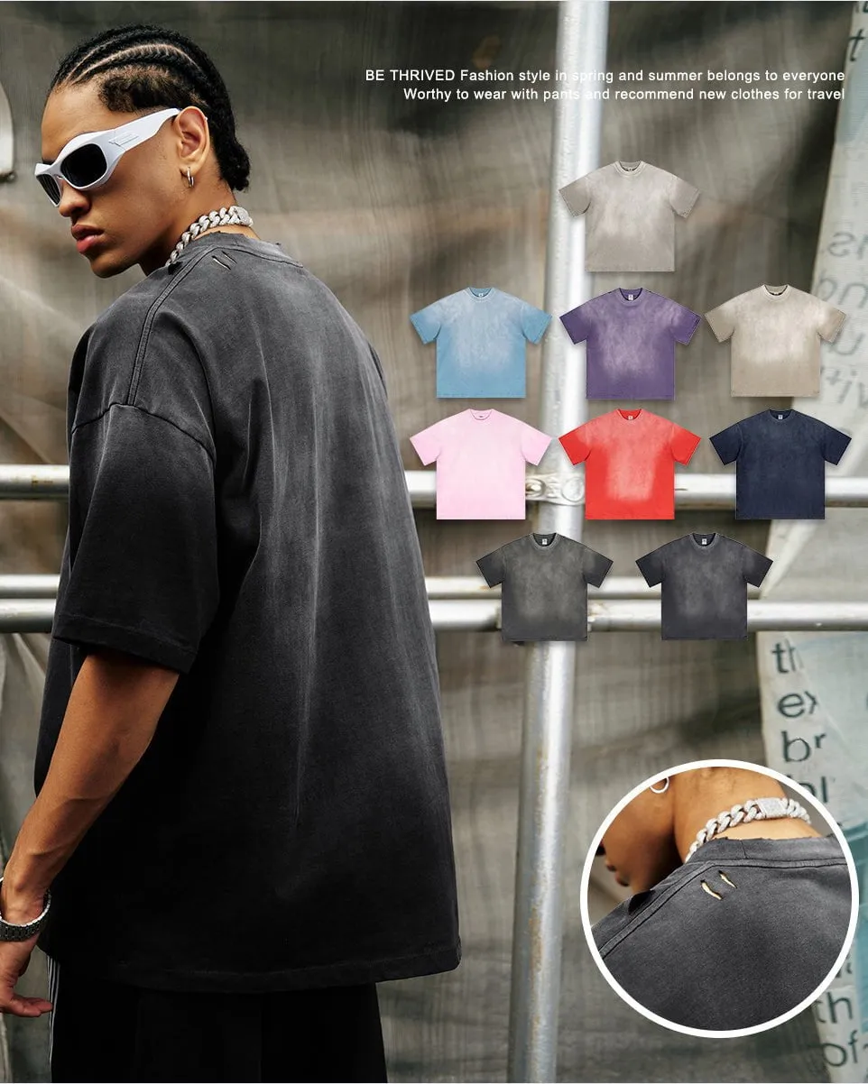 Oversized Minimalist Dyed T-Shirt sold by KIIKIO product image thumbnail 2