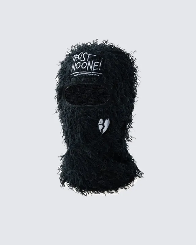 Embroidered Balaclava Knit Hat sold by KIIKIO
