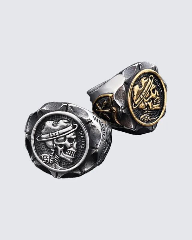 Skull Relief Vintage Ring sold by KIIKIO