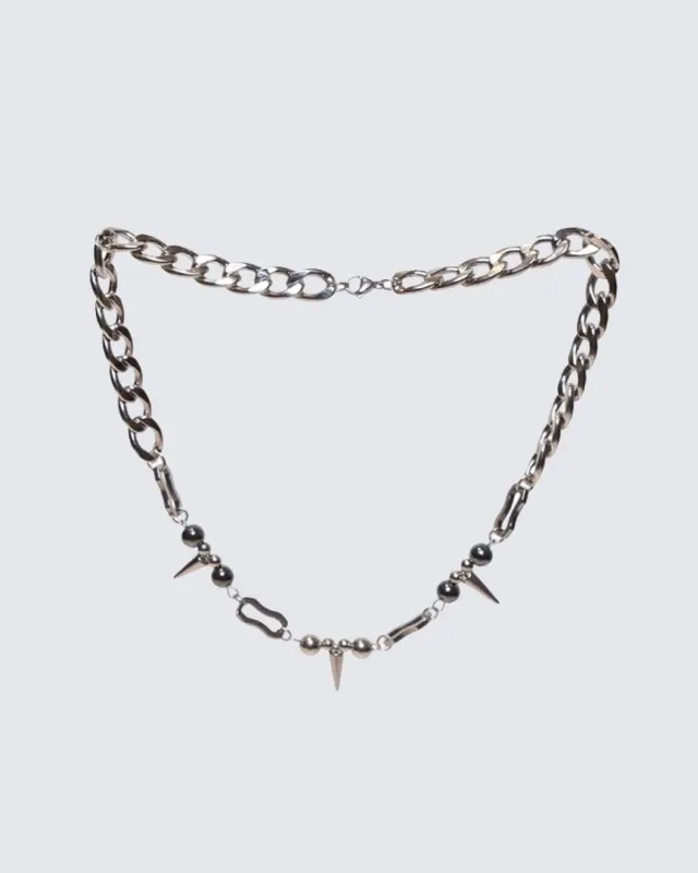 Punk Style Metal Chain Necklace sold by KIIKIO