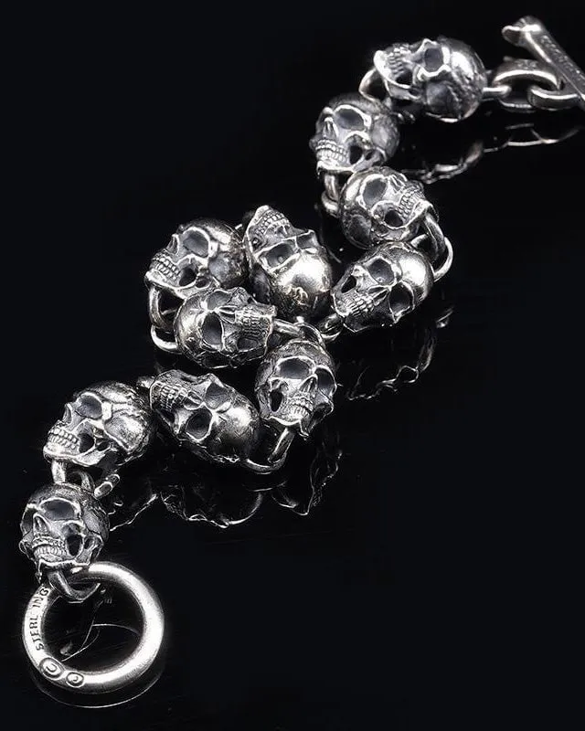 March 2024American Gothic Style Handcrafted Motorcycle Bracelet sold by KIIKIO product image thumbnail 5