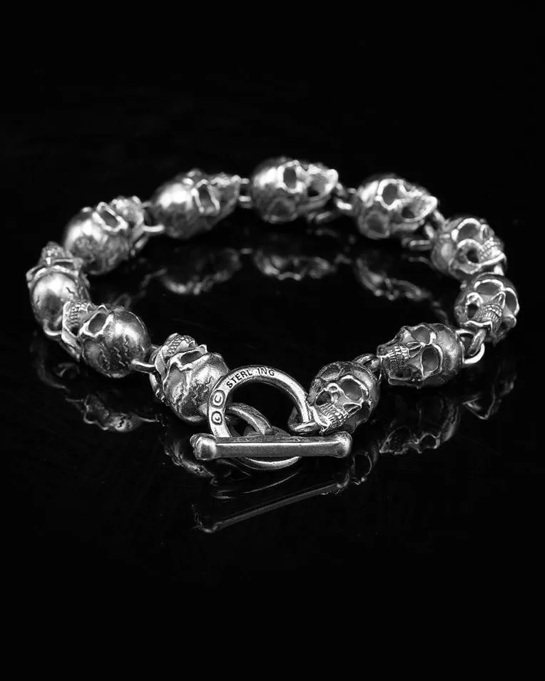 March 2024American Gothic Style Handcrafted Motorcycle Bracelet sold by KIIKIO product image thumbnail 3