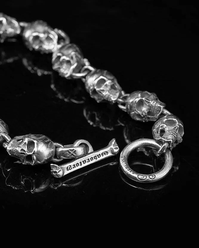 March 2024American Gothic Style Handcrafted Motorcycle Bracelet sold by KIIKIO product image thumbnail 4