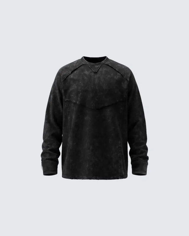 American Washed Crewneck Sweatshirt sold by KIIKIO