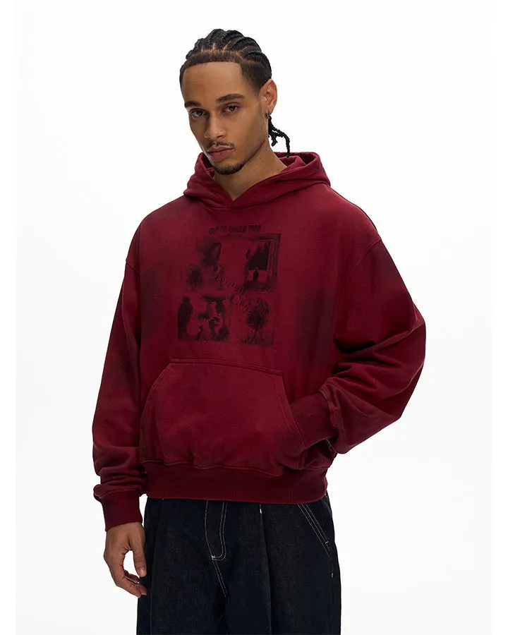 Vintage Washed Graphic Hoodie sold by KIIKIO product image thumbnail 3