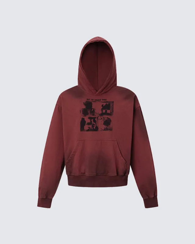 Vintage Washed Graphic Hoodie sold by KIIKIO