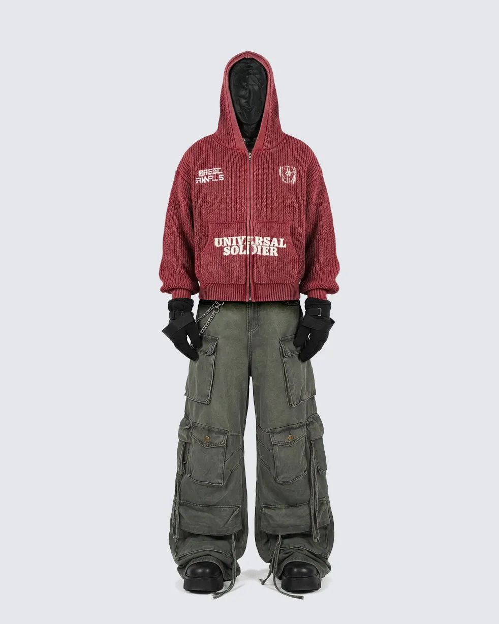 Multi-Pocket Utility Cargo Pants sold by KIIKIO product image thumbnail 3