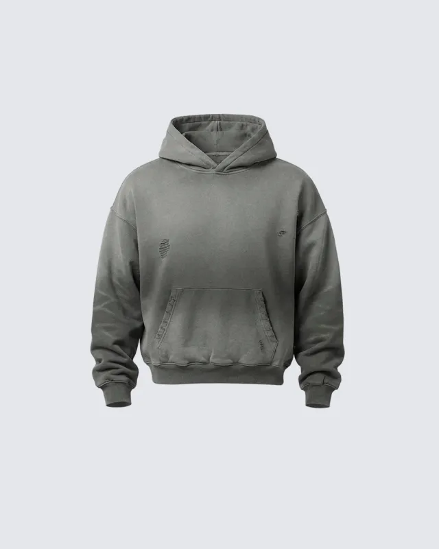 Cropped Heavyweight Hoodie made by KIIKIO