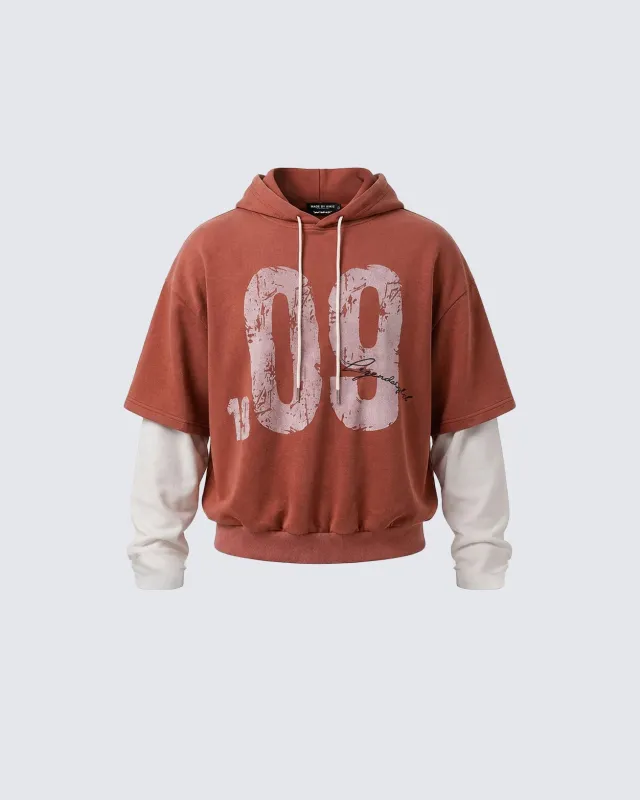 Layered Jersey Hoodie sold by KIIKIO