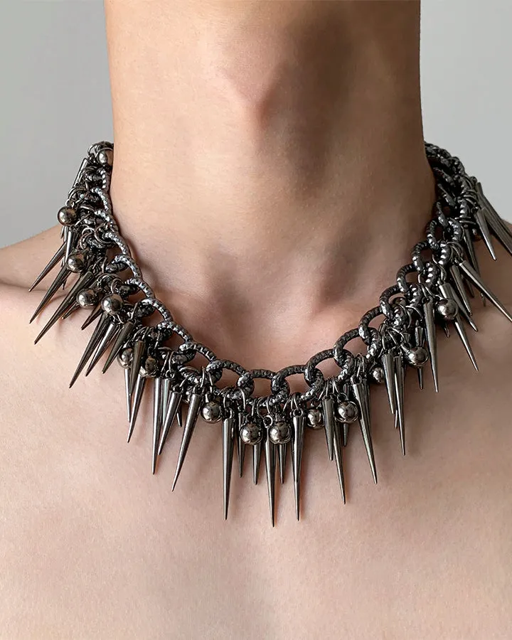 Studded Bead Tassel Abaya Necklace sold by KIIKIO product image thumbnail 3