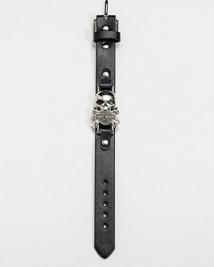 Vintage Skull Buckle Punk Bracelet sold by KIIKIO product image thumbnail 3