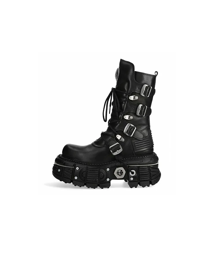 New High-Top Buckled Gothic Boots sold by KIIKIO product image thumbnail 4