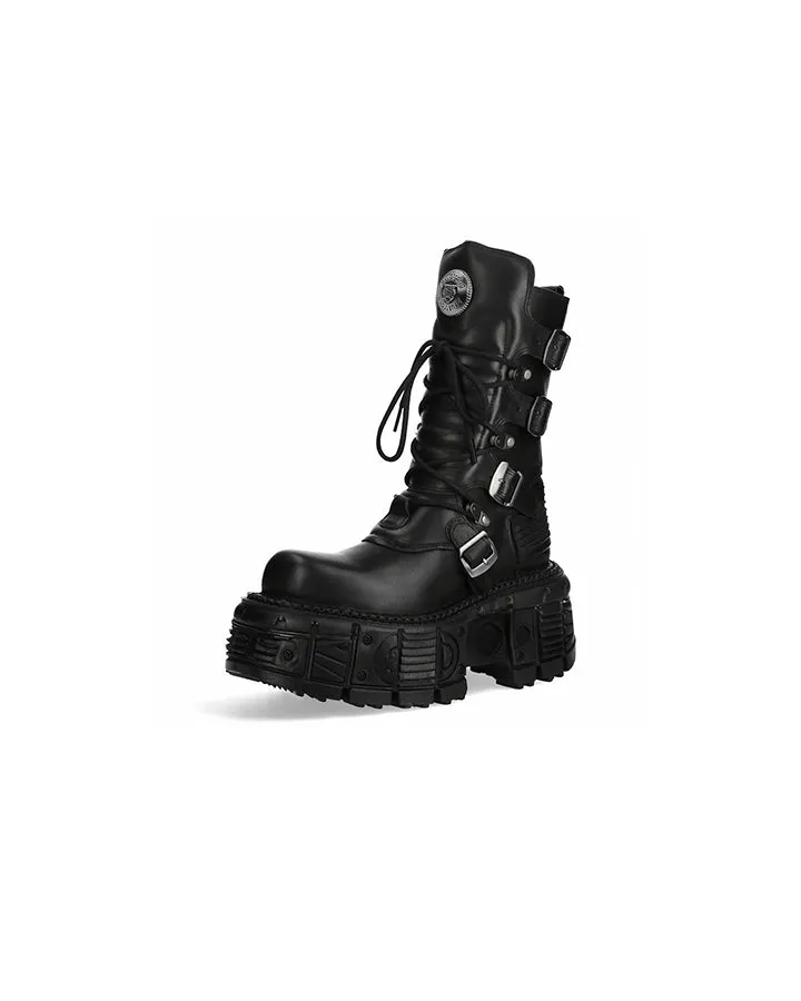 New High-Top Buckled Gothic Boots sold by KIIKIO product image thumbnail 2