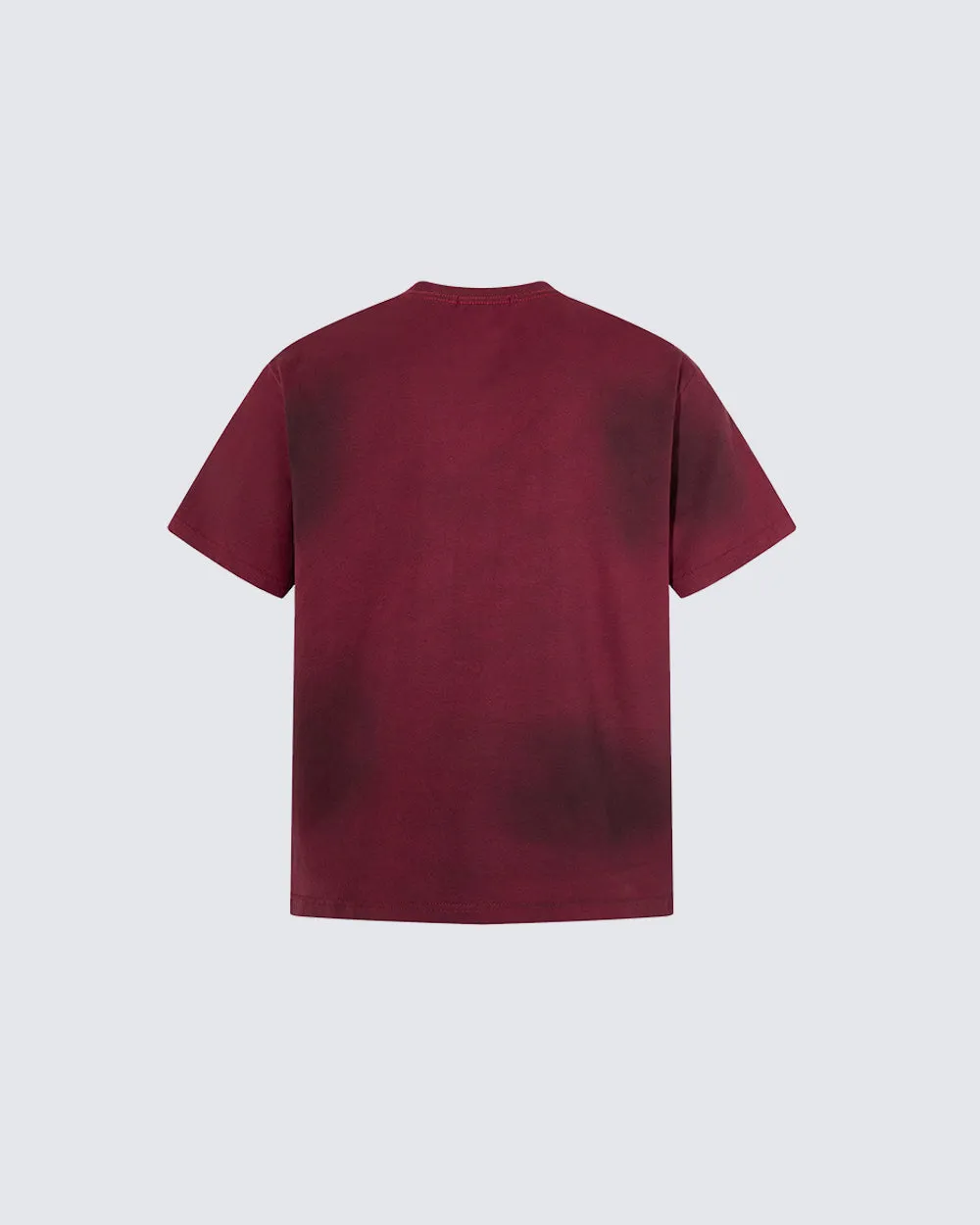 Retro-Style Washed Print Casual Short-Sleeved T-Shirt sold by KIIKIO product image thumbnail 5