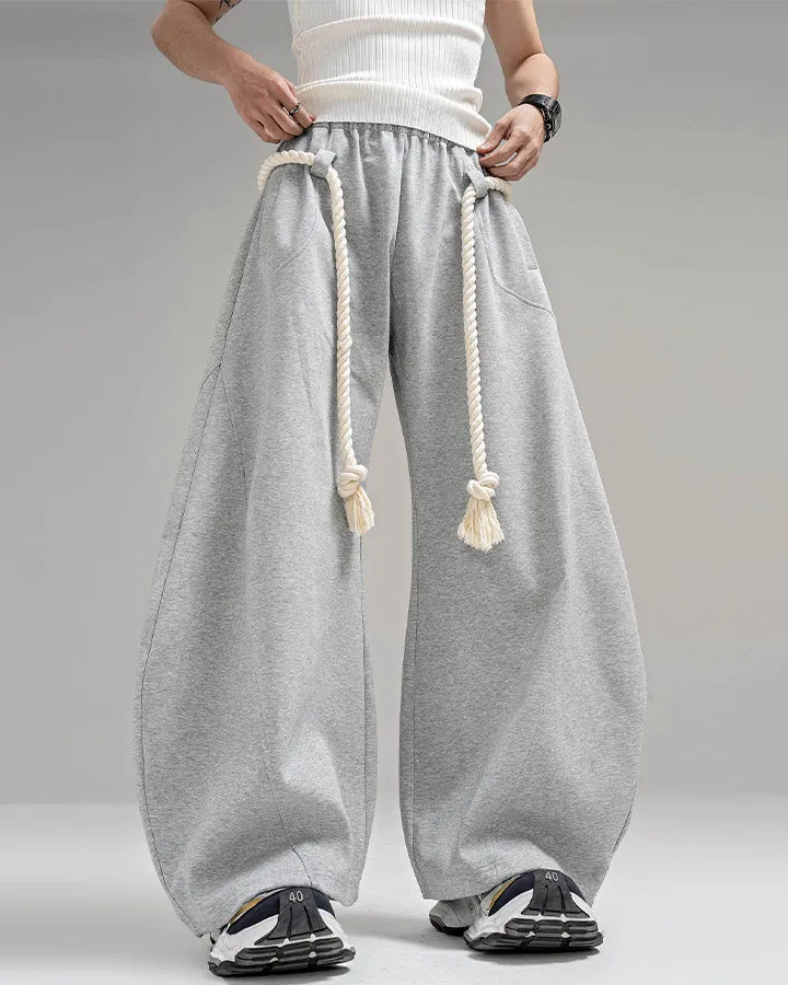 New Casual Relaxed Curved Wide-Leg Pants sold by KIIKIO product image thumbnail 2