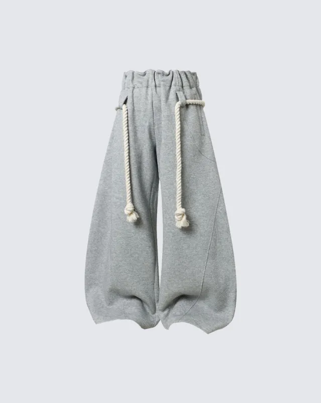 New Casual Relaxed Curved Wide-Leg Pants made by KIIKIO